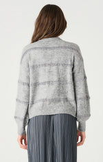 ember sequin stripe sweater