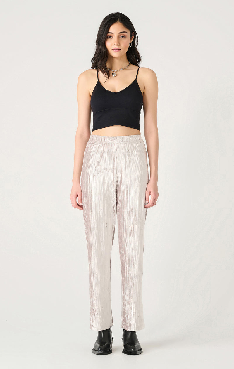 marleigh pull on velvet pant