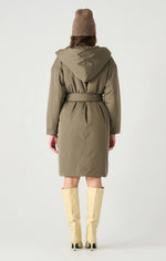 jackie puffer trench coat