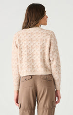 kai scalloped stitch sweater