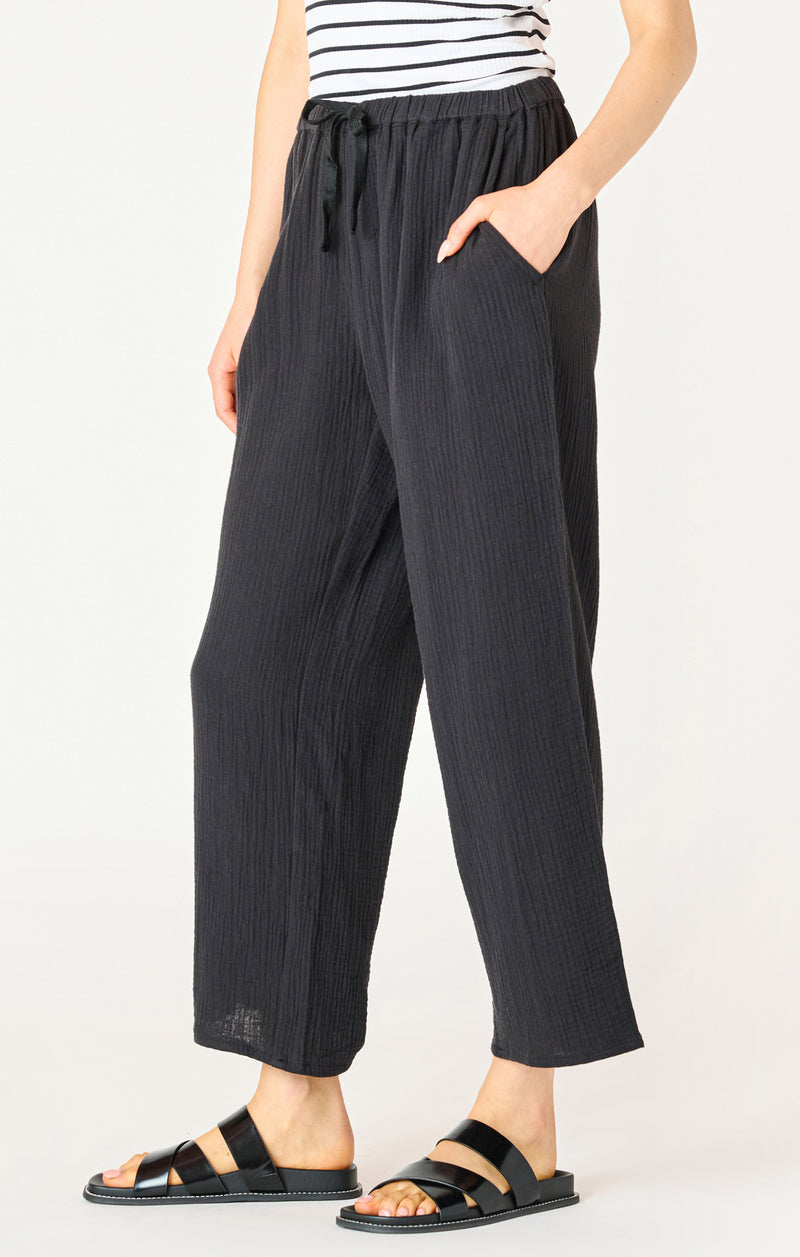 bella pull on textured pants