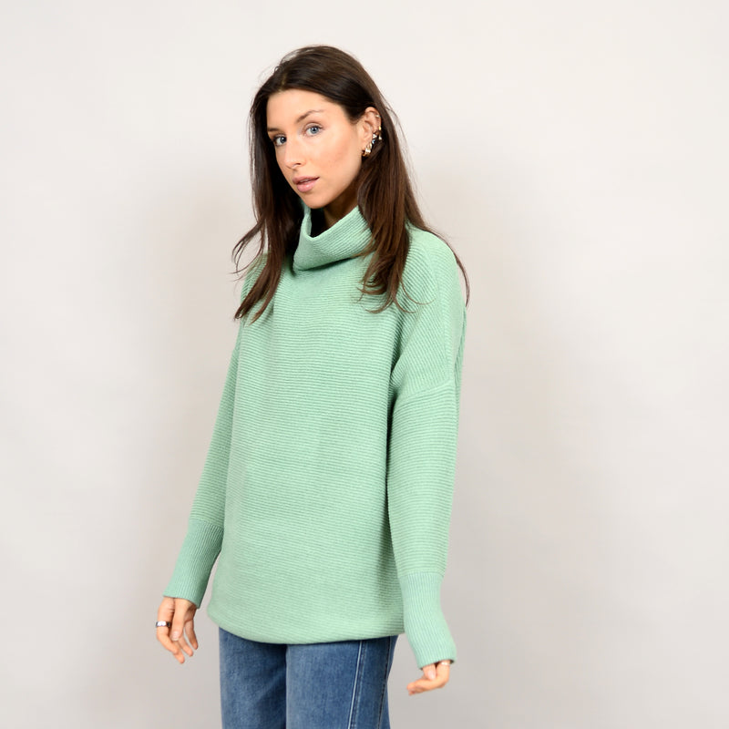 nancy ottoman tunic- smoke green