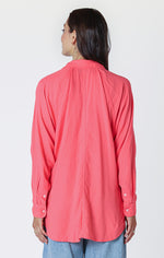 anora oversized button blouse