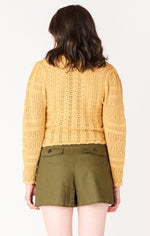 audrina crochet cardigan