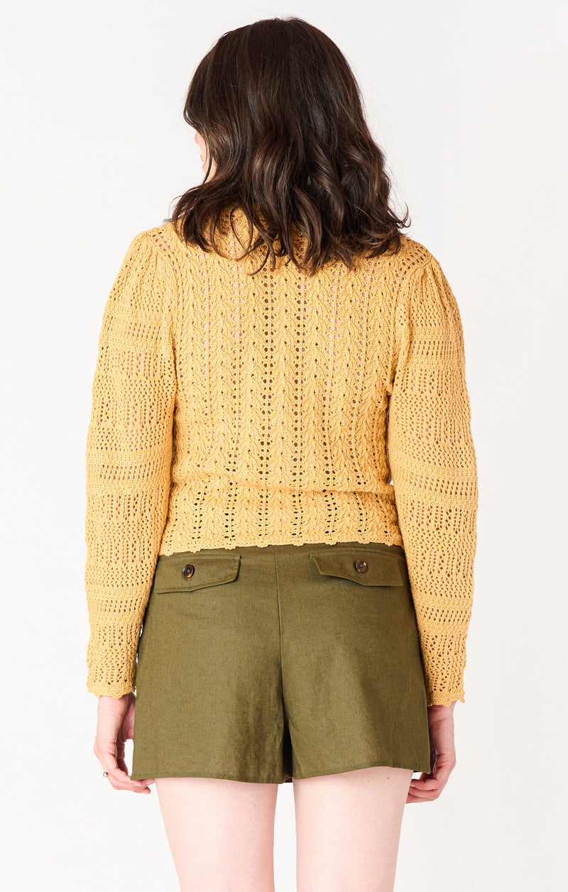 audrina crochet cardigan