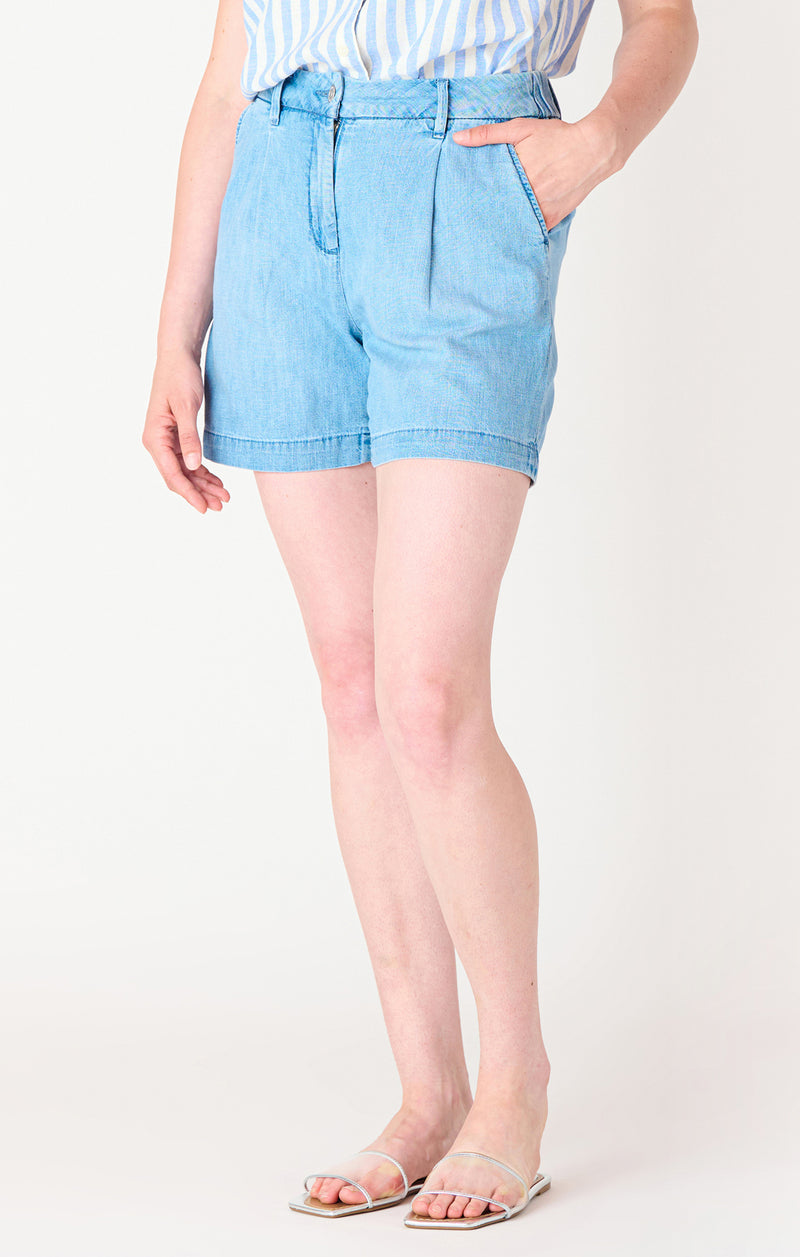 easton denim trouser shorts