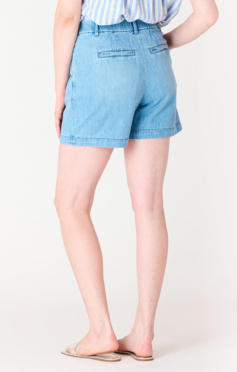 easton denim trouser shorts