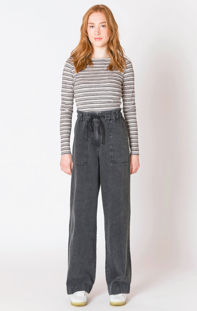 stevie wide leg denim pant