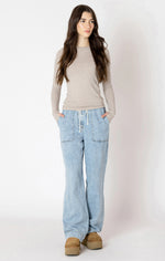 winslow wide leg denim pant