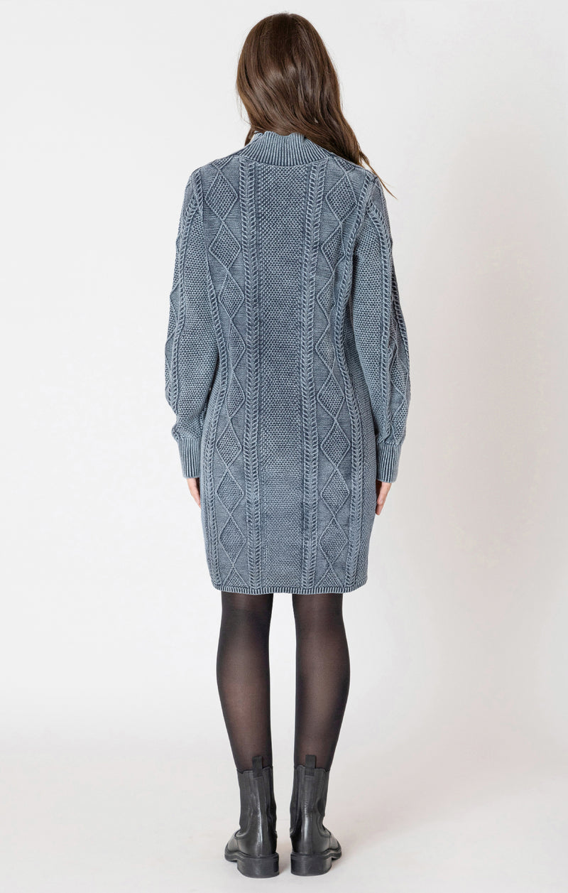 cooper cable knit sweater dress