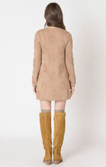 talia patterned sweater dress