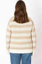 fairisle sweater- plus