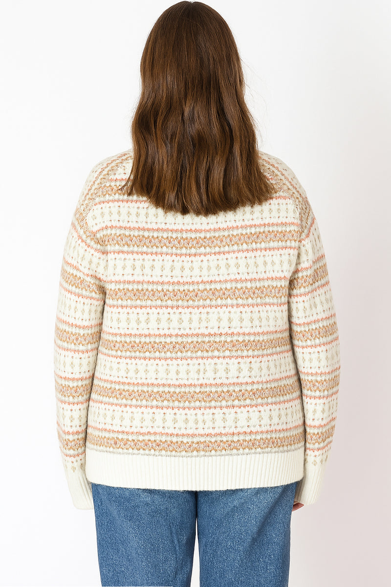 fairisle sweater- plus