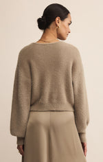 sadira fluffy cardigan