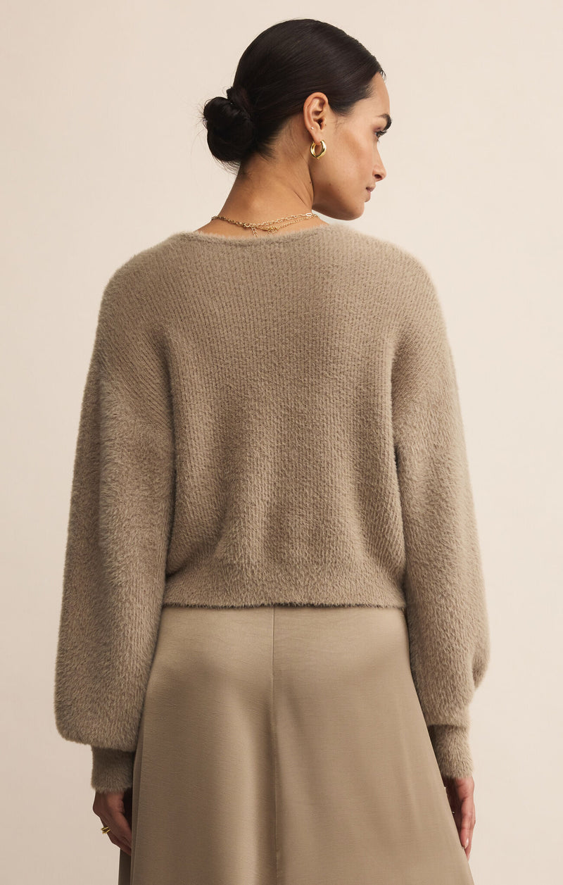 sadira fluffy cardigan