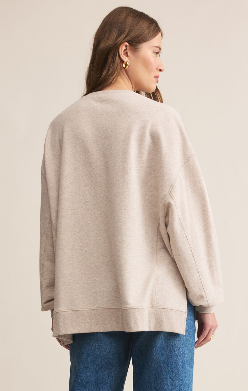 modern weekender- natural heather