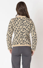 hannah leopard cardigan