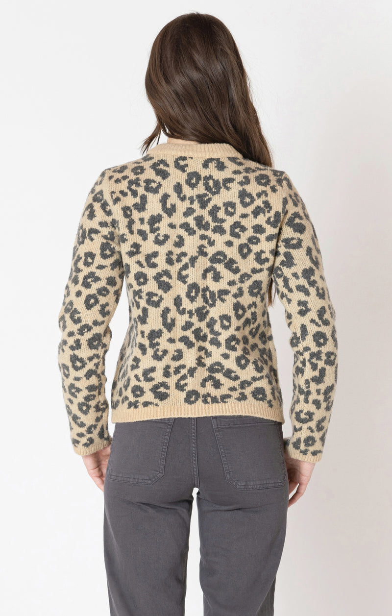 hannah leopard cardigan