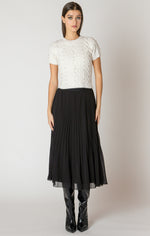 lara pleated skirt