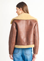 axel faux shearling jacket
