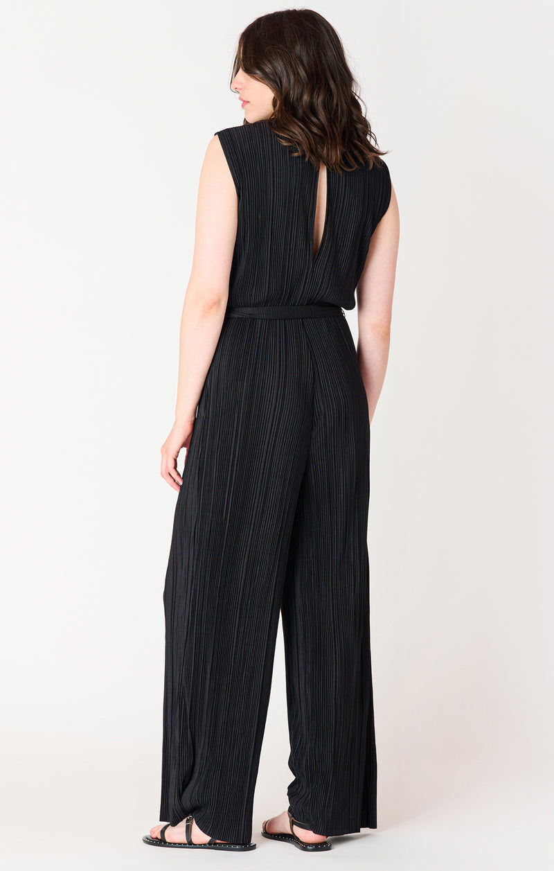 plisse jumpsuit