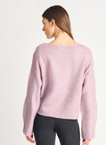nailah wide ribbed sweater