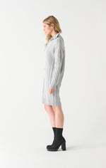 celeste collared sweater dress