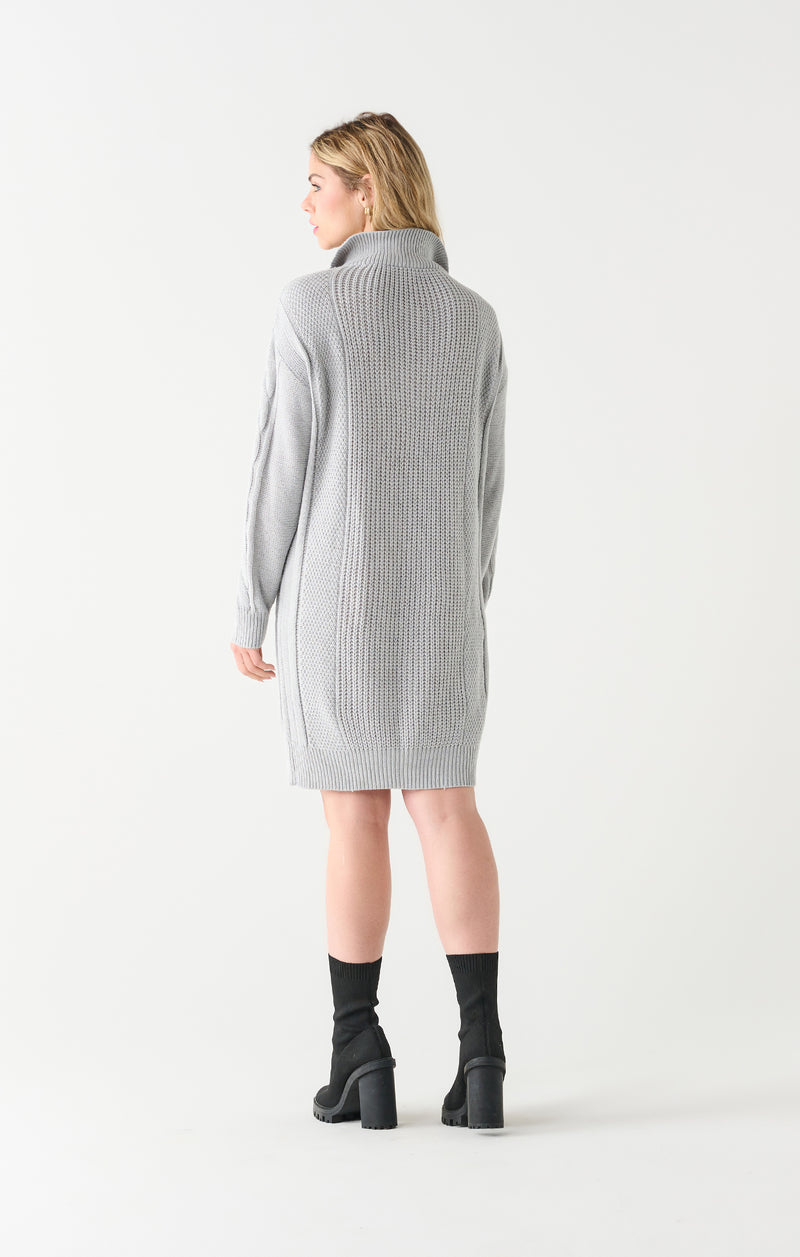 celeste collared sweater dress
