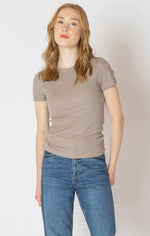 joelle basic ribbed tee