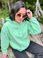 the outport hoodie- mint